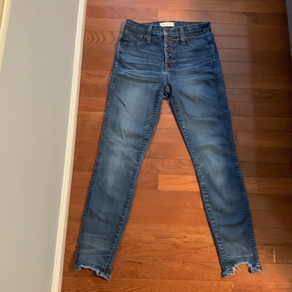 Madewell 10inch button fly jeans 👖
